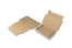Scatole fustellate con lembo autoadesivo - 230 x 160 x 25 mm (A5), marrone | Paesedellebuste.it