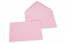 Buste colorate per biglietti d'auguri - rosa chiaro, 114 x 162 mm | Paesedellebuste.it