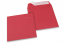 Buste di carta colorate - Rosso, 160 x 160 mm | Paesedellebuste.it