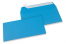 Buste di carta colorate - Blu oceano, 110 x 220 mm  | Paesedellebuste.it
