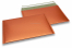 Buste imbottite metallizzate opache ECO - arancione 235 x 325 mm | Paesedellebuste.it