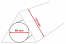 Scatole di cartone lunghe triangolari: 310 x ø 60 mm / 430 x ø 60 mm | Paesedellebuste.it