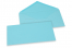 Buste colorate per biglietti d'auguri - azzurro cielo, 110 x 220 mm | Paesedellebuste.it