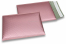 Buste imbottite metallizzate opache ECO - oro rosa 180 x 250 mm | Paesedellebuste.it
