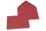 Buste colorate per biglietti d'auguri - rosso scuro, 114 x 162 mm | Paesedellebuste.it