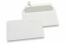 Buste di carta bianco, 114 x 162 mm (C6), 80 grammi, chiusura a striscia, peso circa 4 g cad.  | Paesedellebuste.it