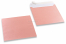 Buste colorate madreperla rosa confetto - 170 x 170 mm | Paesedellebuste.it