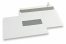 Buste con finestra, bianco, 162 x 229 mm (C5), finestra a destra 40 x 110 mm, posizione della finestra 15 mm dal destra e 72 mm dal fondo, 90 grammi, chiusura a lembo autoadesivo, peso circa 7 g cad. | Paesedellebuste.it