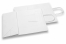 Sacchetti di carta con manici intrecciati - bianco, 260 x 120 x 350 mm, 90 grammi | Paesedellebuste.it