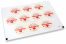 Sigilli per amore - happy valentine's day rosso freccia nel cuore | Paesedellebuste.it