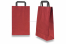 Sacchetti di carta con manici piatti - rosso | Paesedellebuste.it