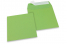 Buste di carta colorate - Verde mela, 160 x 160 mm | Paesedellebuste.it