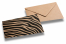 Buste Kraft decorative - zebra | Paesedellebuste.it