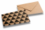 Buste Kraft decorative - triangoli | Paesedellebuste.it