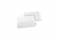 Buste glassine bianche con chiusura adesiva - 130 x 150 mm | Paesedellebuste.it