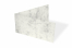 Biglietti color marmo - 90 x 173 mm, grigio marmo | Paesedellebuste.it