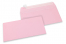 Buste di carta colorate - Rosa chiaro, 110 x 220 mm  | Paesedellebuste.it