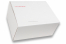 La scatola di cartone a montaggio rapido - scatola chiusa bianco | Paesedellebuste.it