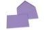 Buste colorate per biglietti d'auguri - viola, 114 x 162 mm | Paesedellebuste.it