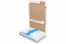 Imballaggio per libri MultiStar - avvolgere l'imballaggio attorno al libro - bianco | Paesedellebuste.it