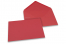 Buste colorate per biglietti d'auguri - rosso, 162 x 229 mm | Paesedellebuste.it