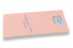 Tovaglioli Airlaid - rosa con stampa (esempio) | Paesedellebuste.it