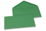 Buste colorate per biglietti d'auguri - verde scuro, 110 x 220 mm | Paesedellebuste.it