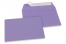 Buste di carta colorate - Viola, 114 x 162 mm  | Paesedellebuste.it