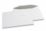 Buste di carta bianco, 162 x 229 mm (C5), 90 grammi, chiusura gommata, peso circa 7 g cad.  | Paesedellebuste.it