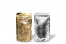 Sacchetti Doypack metallizzati trasparenti - oro metallizzato, 130 x 225 x 70 mm - 500 ml | Paesedellebuste.it