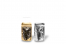 Sacchetti Doypack metallizzati trasparenti - oro metallizzato, 85 x 145 x 50 mm - 100 ml | Paesedellebuste.it