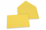Buste colorate per biglietti d'auguri - giallo buttercup, 114 x 162 mm | Paesedellebuste.it