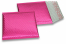 Buste imbottite metallizzate ECO - rosa 165 x 165 mm | Paesedellebuste.it