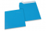 Buste di carta colorate - Blu oceano, 160 x 160 mm  | Paesedellebuste.it