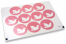 Sigilli per battesimo - rosa con colomba bianca | Paesedellebuste.it