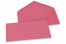 Buste colorate per biglietti d'auguri - rosa, 110 x 220 mm | Paesedellebuste.it