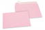 Buste di carta colorate - Rosa chiaro, 114 x 162 mm  | Paesedellebuste.it