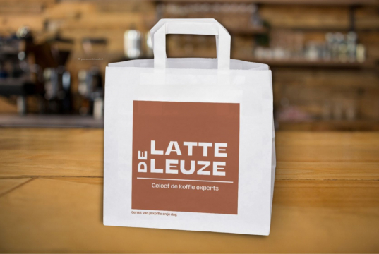 Sacchetti di carta con manici piatti | Paesedellebuste.it