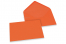 Buste colorate per biglietti d'auguri - arancione, 125 x 175 mm | Paesedellebuste.it