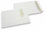 Buste con finestra, bianco, 220 x 312 mm (EA4), finestra a sinistra 40 x 110 mm, posizione della finestra 20 mm dal sinistra e 50 mm dal lato superiore, 120 grammi, chiusura gommata, peso circa 18 g cad. | Paesedellebuste.it