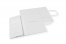 Sacchetti di carta con manici intrecciati - bianco, 240 x 110 x 310 mm, 100 grammi | Paesedellebuste.it