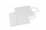 Sacchetti di carta con manici intrecciati - bianco, 190 x 80 x 210 mm, 80 grammi | Paesedellebuste.it