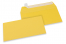 Buste di carta colorate - Giallo buttercup, 110 x 220 mm | Paesedellebuste.it