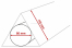 Scatole di cartone lunghe triangolari: 610 x ø 80 mm / 715 x ø 80 mm / 860 x ø 80 mm | Paesedellebuste.it