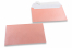 Buste colorate madreperla rosa confetto - 114 x 162 mm | Paesedellebuste.it