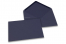 Buste colorate per biglietti d'auguri - blu scuro, 133 x 184 mm | Paesedellebuste.it