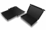 Scatole nere fustellate - con interno bianco, 310 x 220 x 26 mm | Paesedellebuste.it