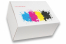 La scatola di cartone a montaggio rapido - esempio con logo su lato anteriore | Paesedellebuste.it