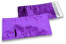 Buste metallizzate colorate viola - 114 x 229 mm | Paesedellebuste.it