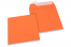 Buste di carta colorate - Arancione , 160 x 160 mm | Paesedellebuste.it